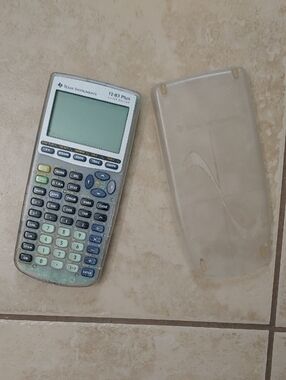 Texas Instruments TI-83 Plus Calculator Silver Edition - PARTS ONLY